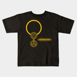 Pictish Mirror and Comb Kids T-Shirt